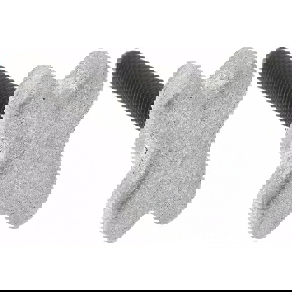 12L14 Steel Thumb Screw: 1/4-20, Lobed Head